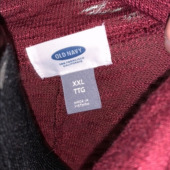 Old navy maroon cowlneck 3/4 sleeved sweater - Picture 5 of 6